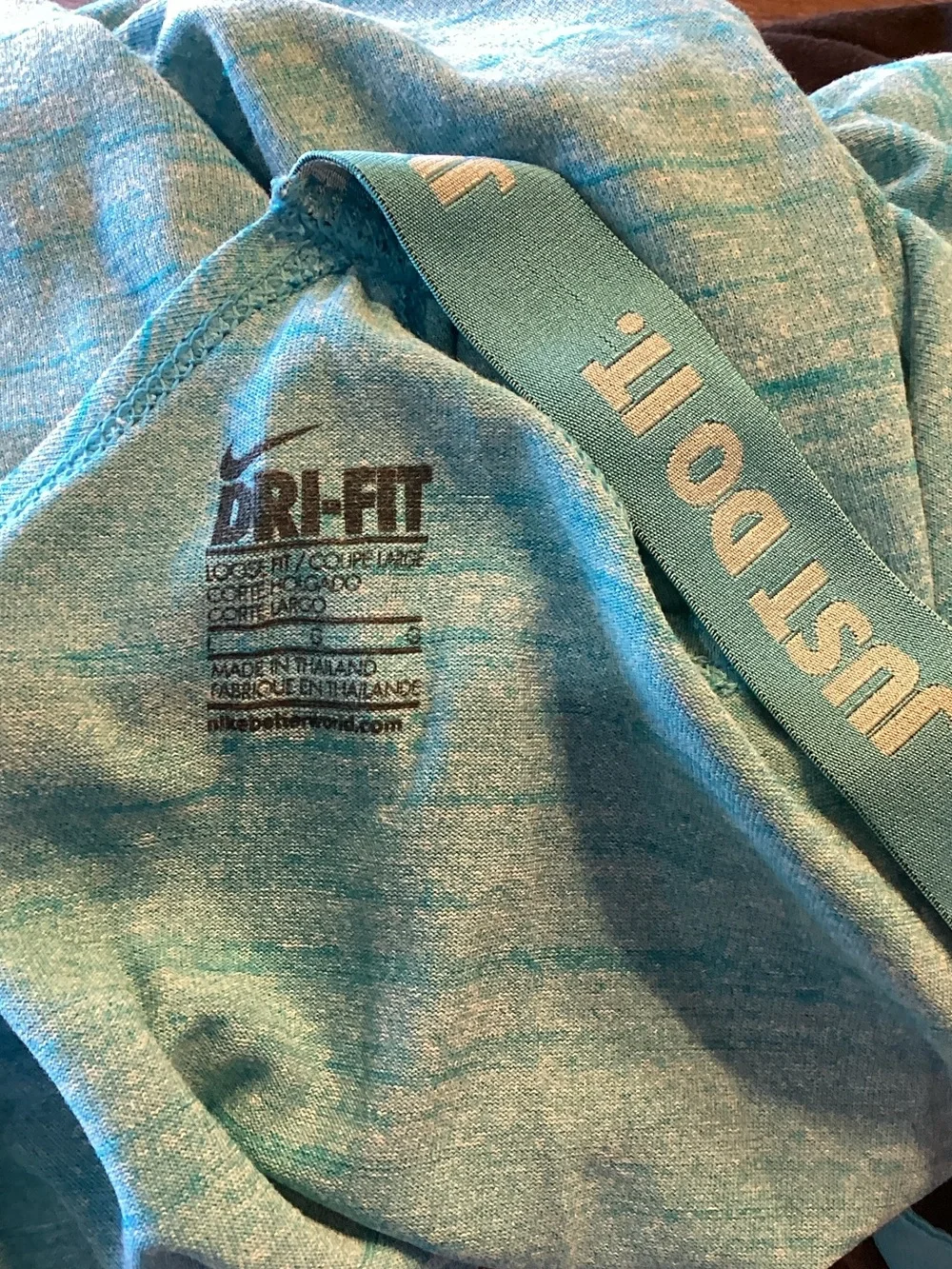 Nike Light Blue Racerback Tank Top